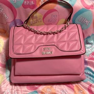 Steve Madden bubble gum pink convertible backpack/purse